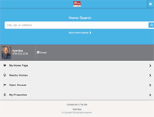 Tablet Screenshot of eurekahomesonline.com